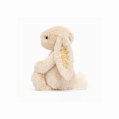 Jellycat Bashful Luxe Conejo Willow Medium | TYNQ-63041